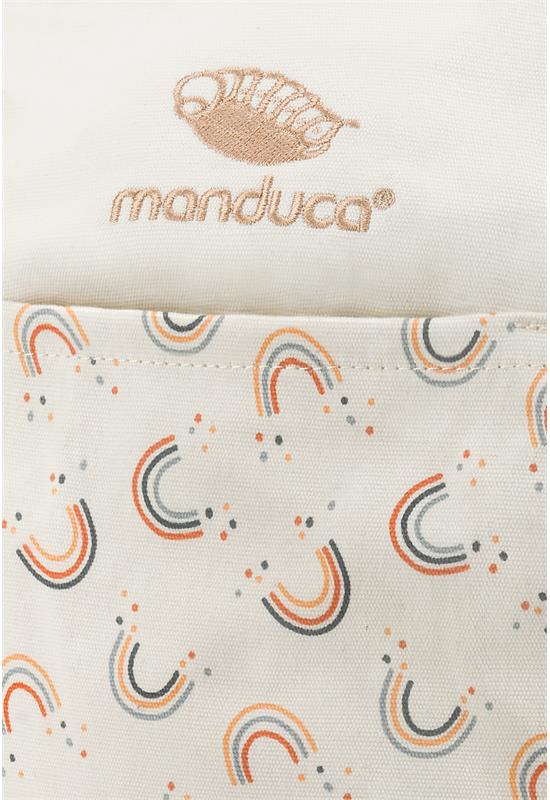 Manduca Doll Carrier Puppentrage Rainbow Day detail