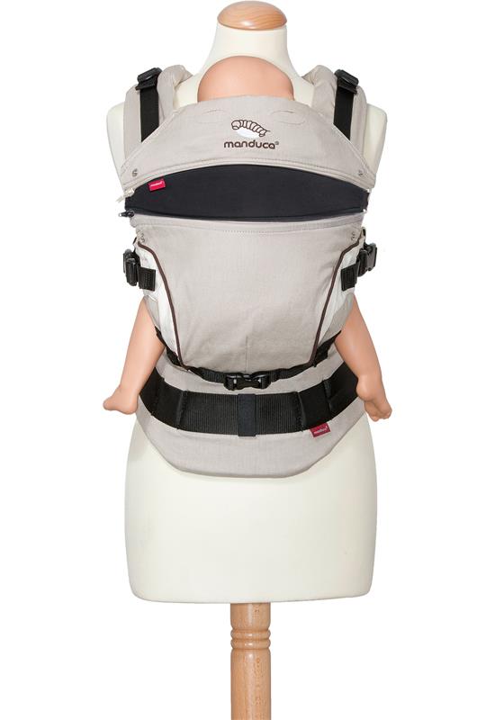 Manduca ZipIn black carrier