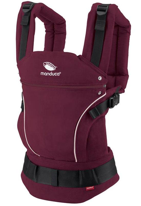 Manduca First Pure Cotton Babytrage  berry