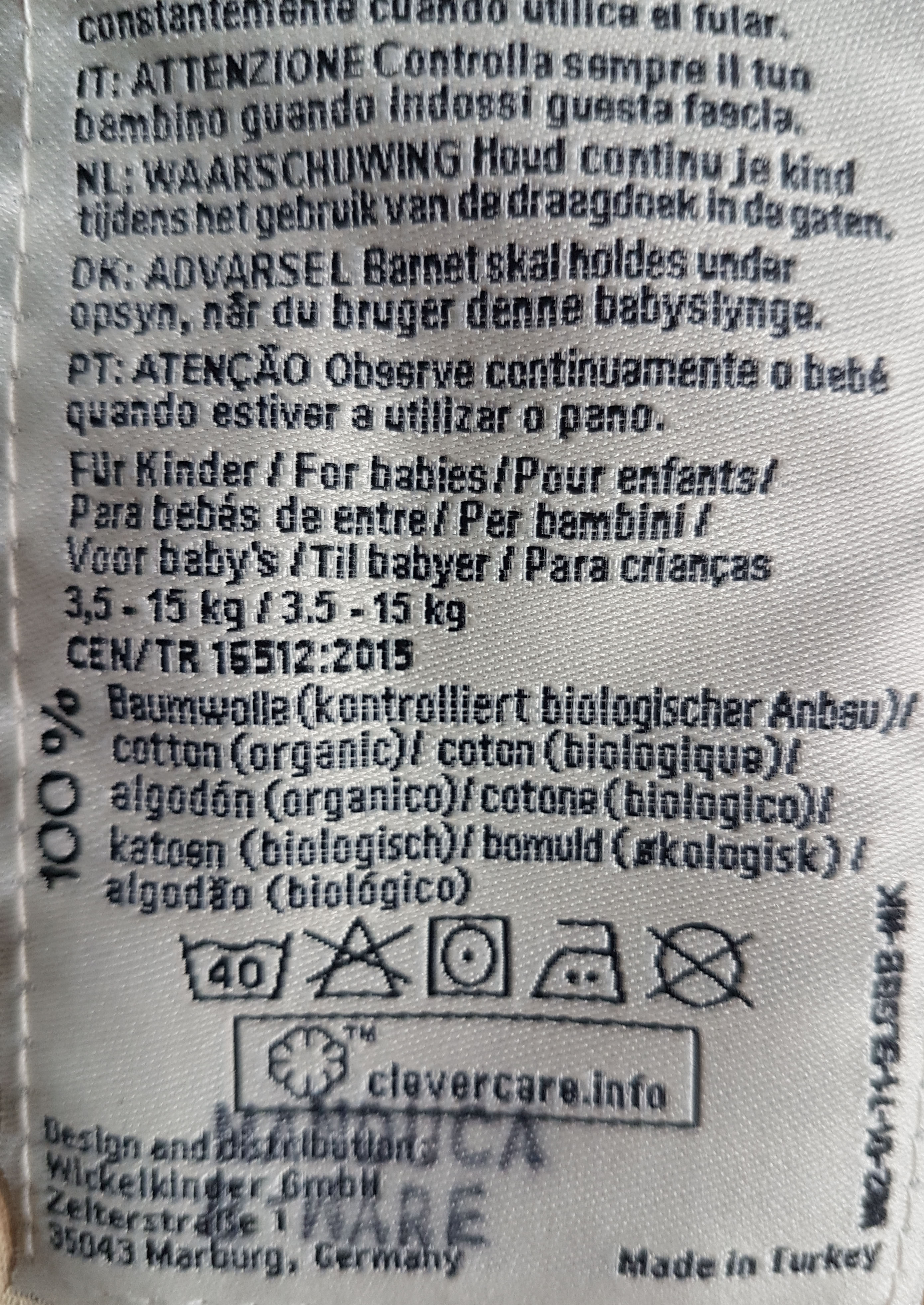 Manduca Sling B-Ware