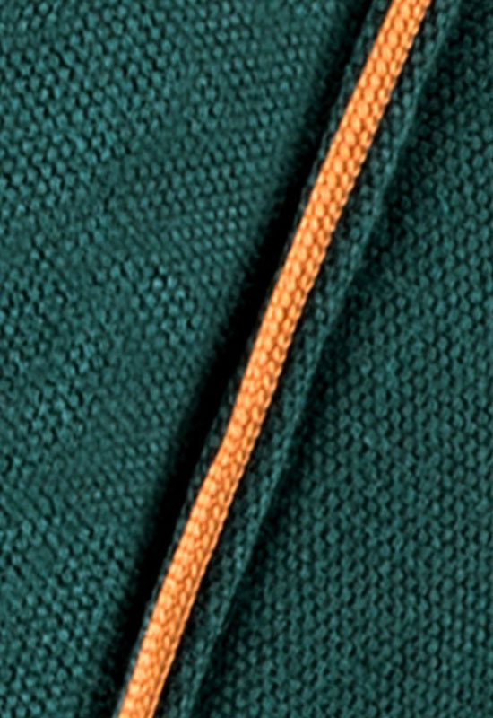 Manduca XT denimteal toffee detail