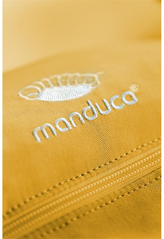 Manduca First Pure Cotton Babytrage  gold logo