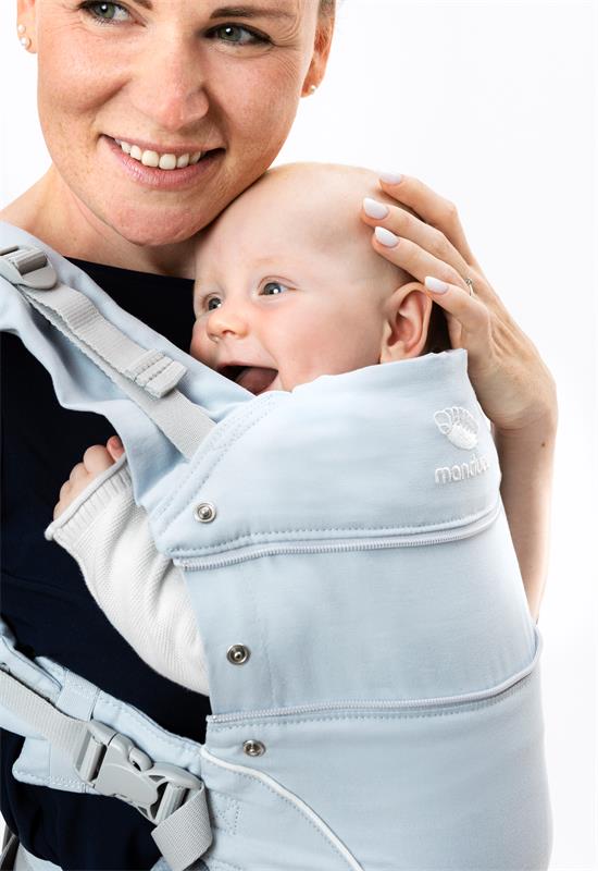Manduca First Monochrome Babytrage arctic baby