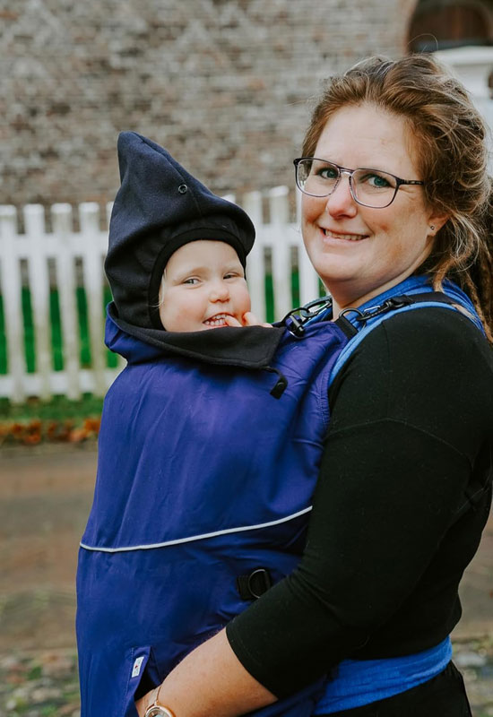 Manduca by MaM Deluxe Flex Cover navy live