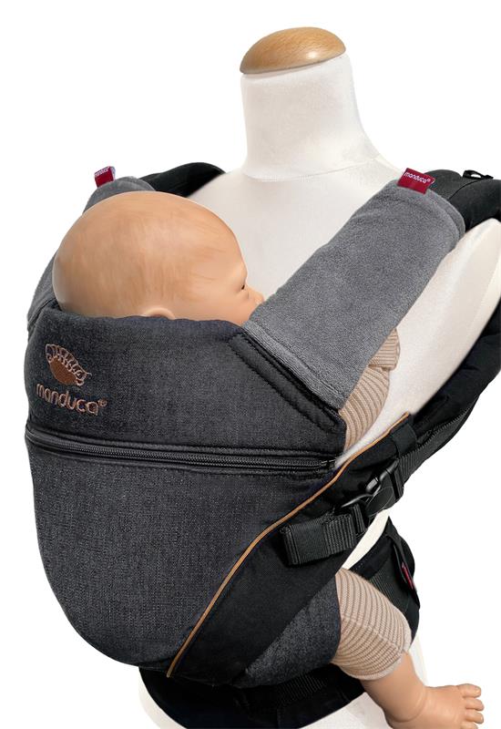 Manduca Fumbee Gurtschoner darkgrey Anwendung