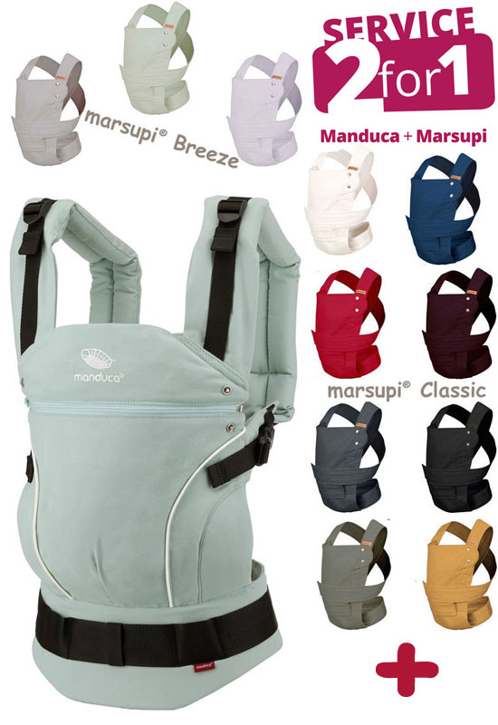 Service 2for1 Marupi und Manduca First mint