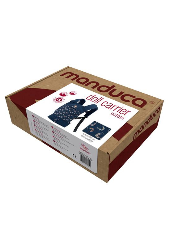 Manduca Doll Carrier Puppentrage Rainbow Night pacxkage