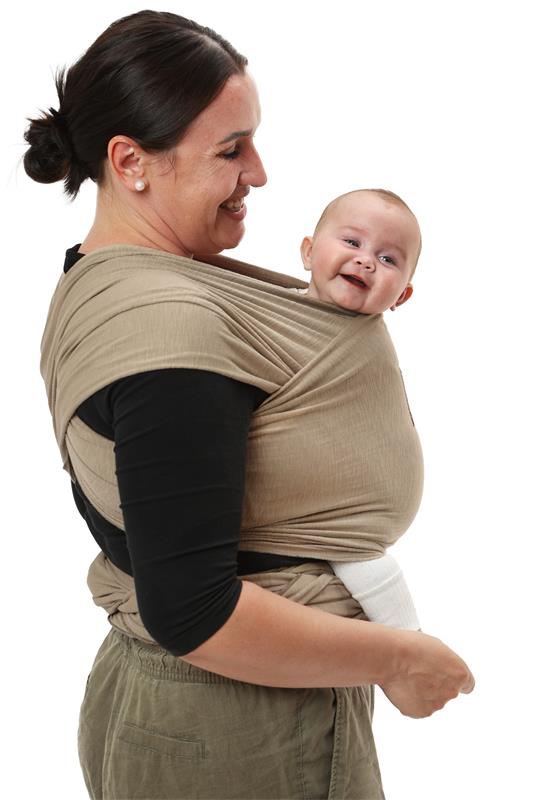 Manduca Sling Tragetuch Nougat detail