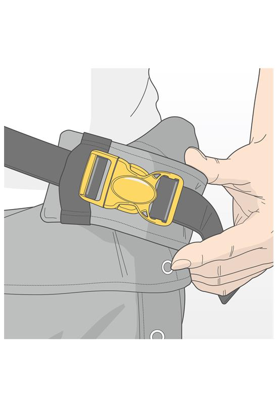 Manduca Schultergurt Schnalle