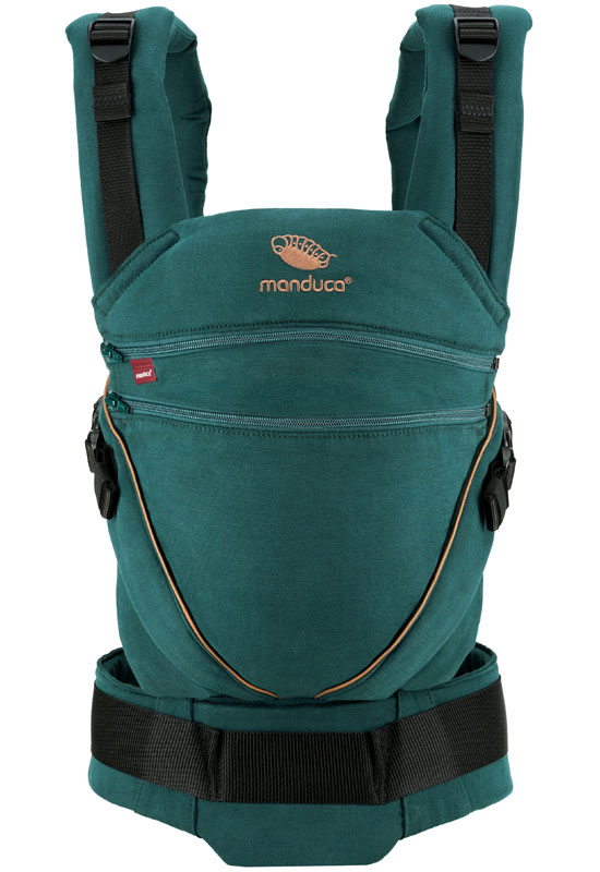 Manduca XT denimteal toffee front