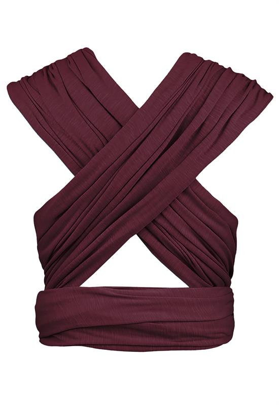 Manduca Sling Tragetuch berry back