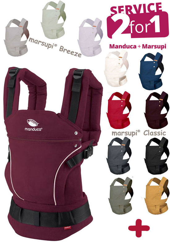 Service 2for1 Marupi und Manduca First berry