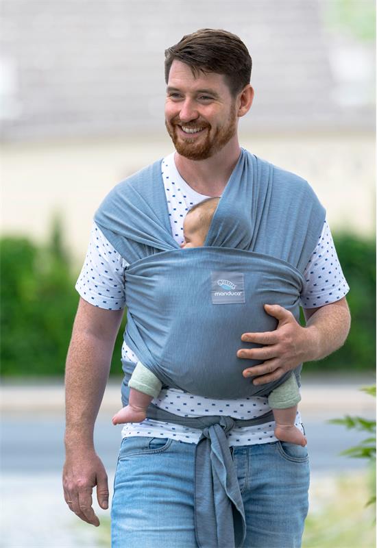 Manduca Sling Tragetuch skyblue live