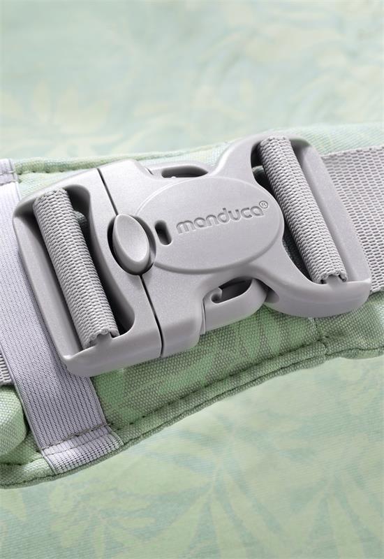 Manduca First Limited Edition Babytrage Botanic green buckle