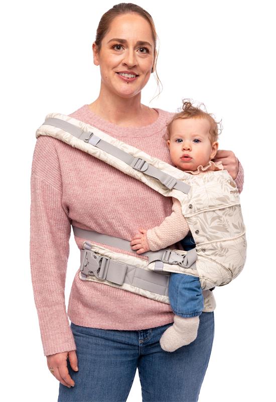 Manduca First Limited Edition Babytrage Botanic vanilla mum hip