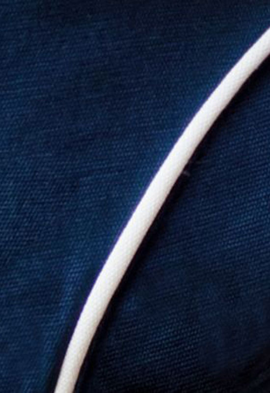 Manduca First Pure Cotton Babytrage  navy detail