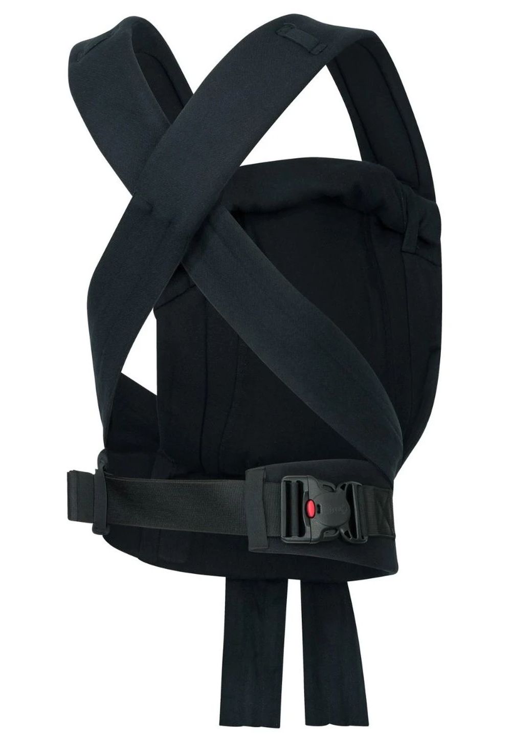 Hoppediz Bondolino Babytrage pure all black von hinten