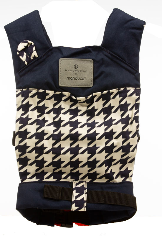 ballybutton by Manduca DollCarrier - Pepita navy