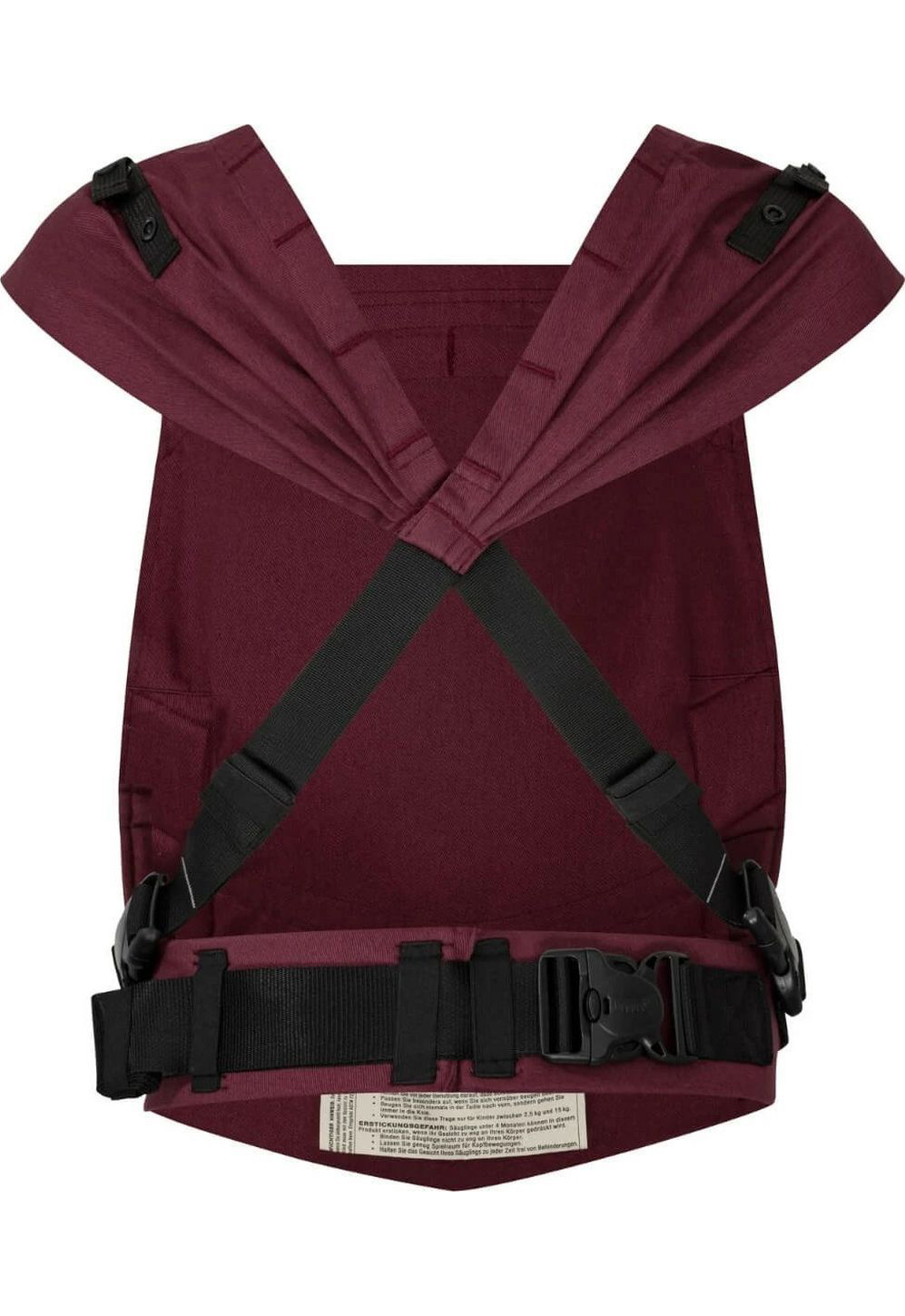 Hoppediz Primeo burgundy von hinten