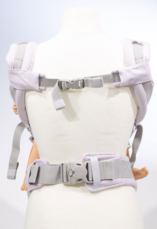 Manduca XT Babytrage Monochrome lavender buckle