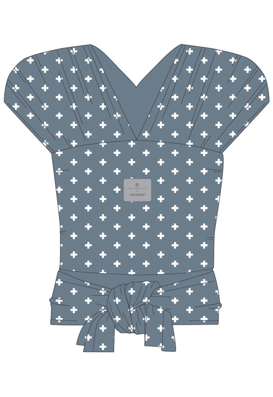 Manduca Sling WildCrosses blue von vorn