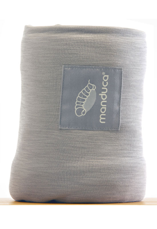 Manduca Sling Tragetuch lightgrey front
