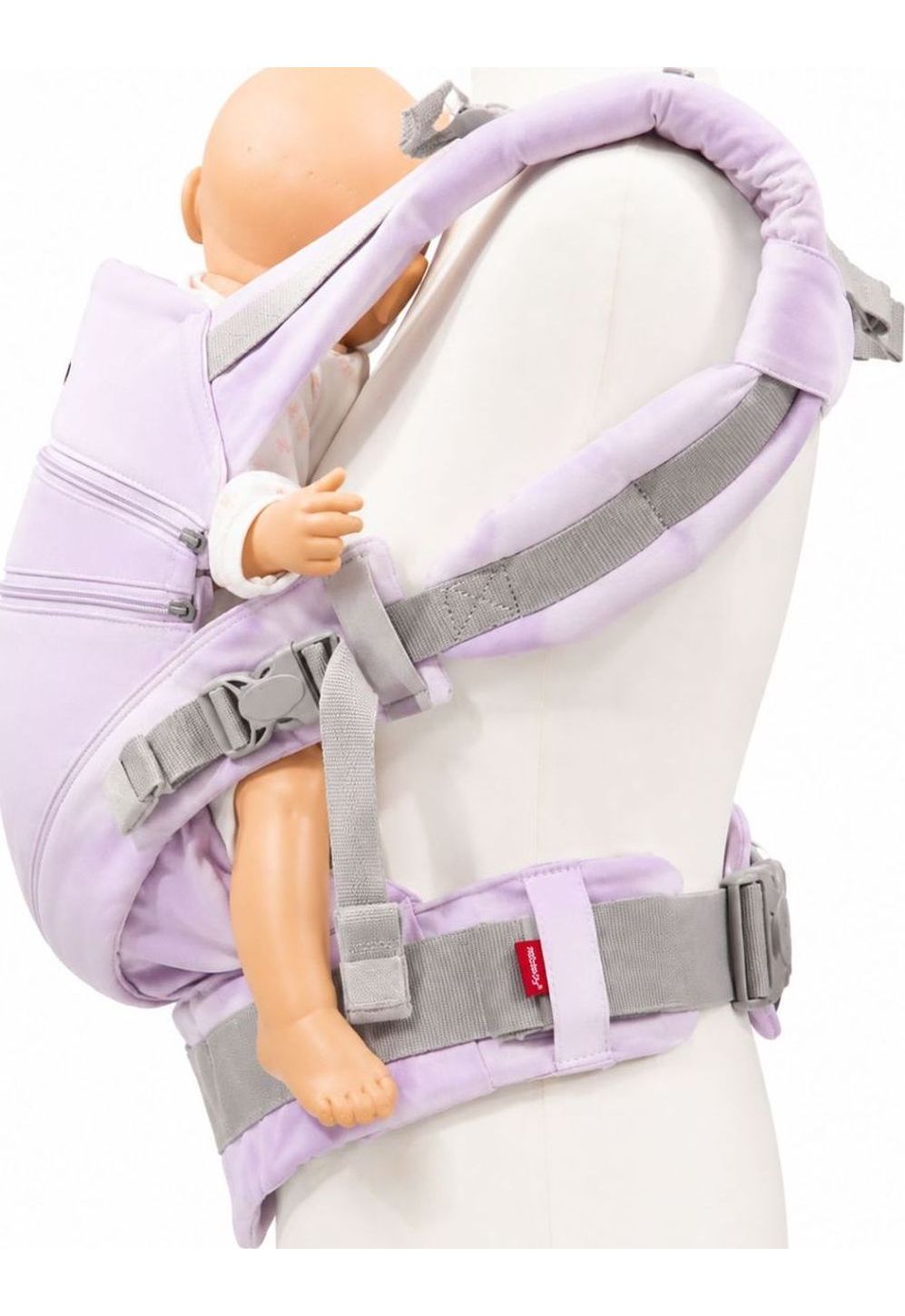 Manduca XT Babytrage Monochrome lavender front