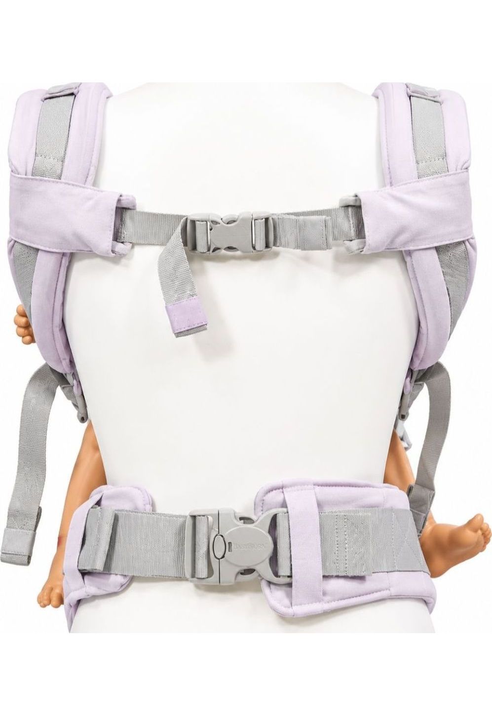 Manduca XT Babytrage Monochrome lavender buckle