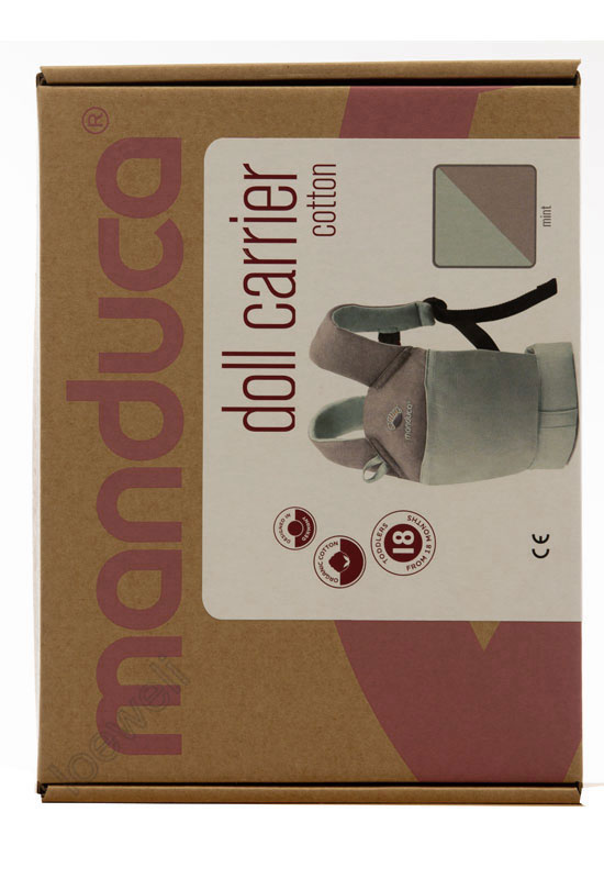 Manduca Doll Carrier mint von der Seite