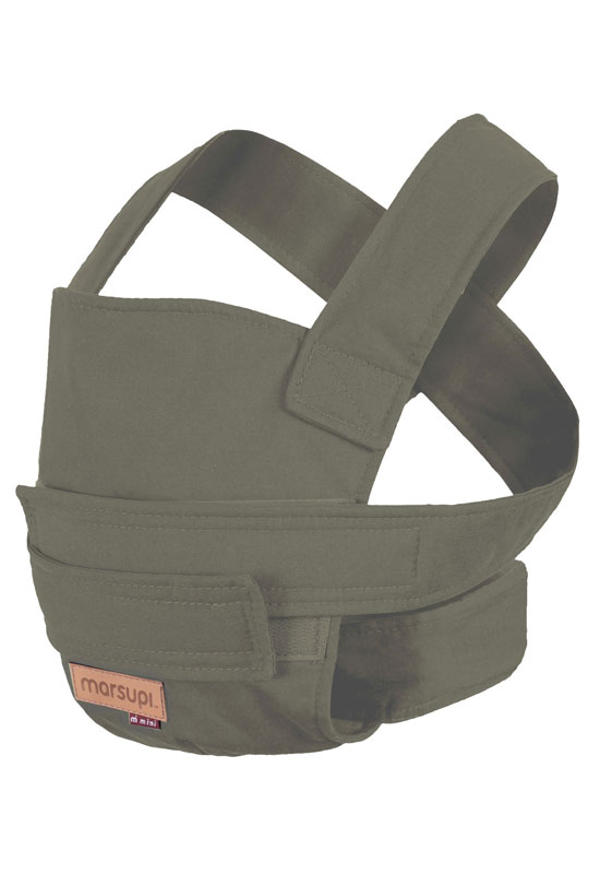 mini Marsupi Puppentrage olive