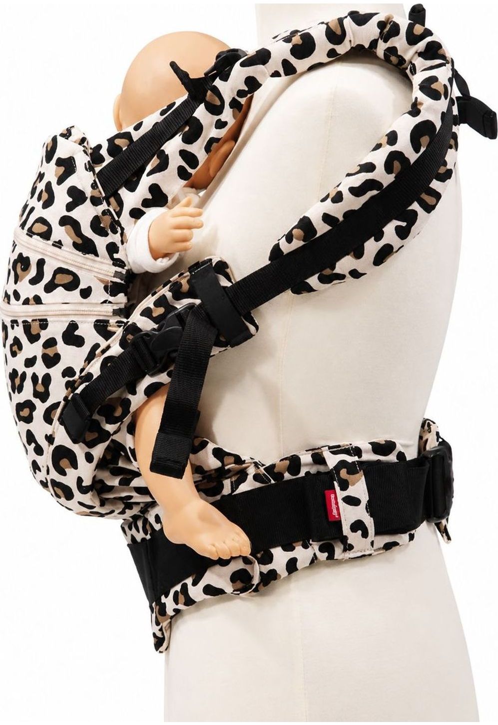 Manduca XT Babytrage Limited Edition Wild Life Leo front