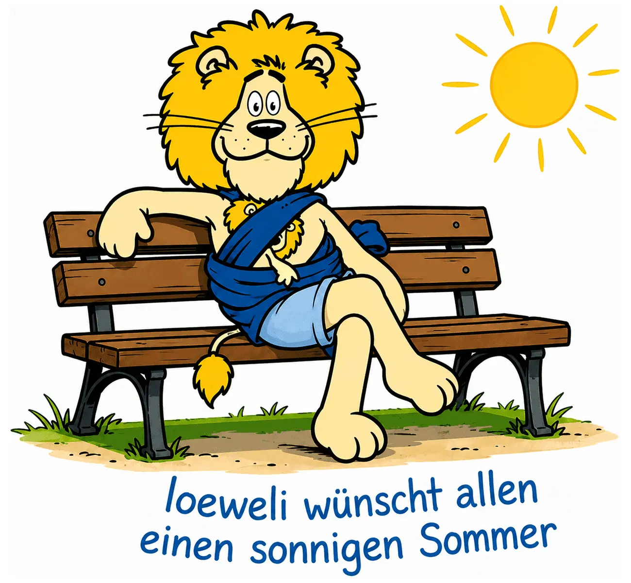 loeweli wünscht allen einen sonnigen Sommer