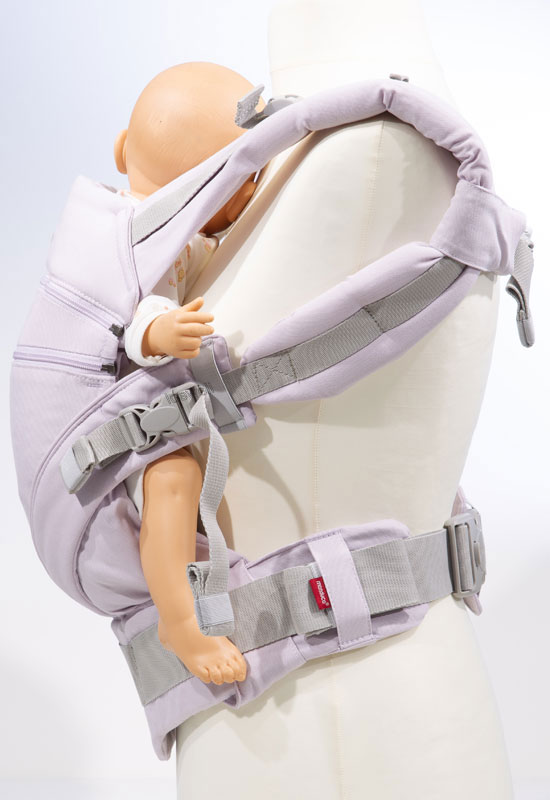 Manduca XT Babytrage Monochrome lavender front