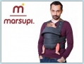 Marsupi Classic Babytrage - grey